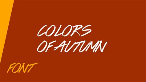 colorsofautumn font|free printable fall font.